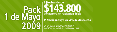 21 de Mayo en Rosa Agustina Resort